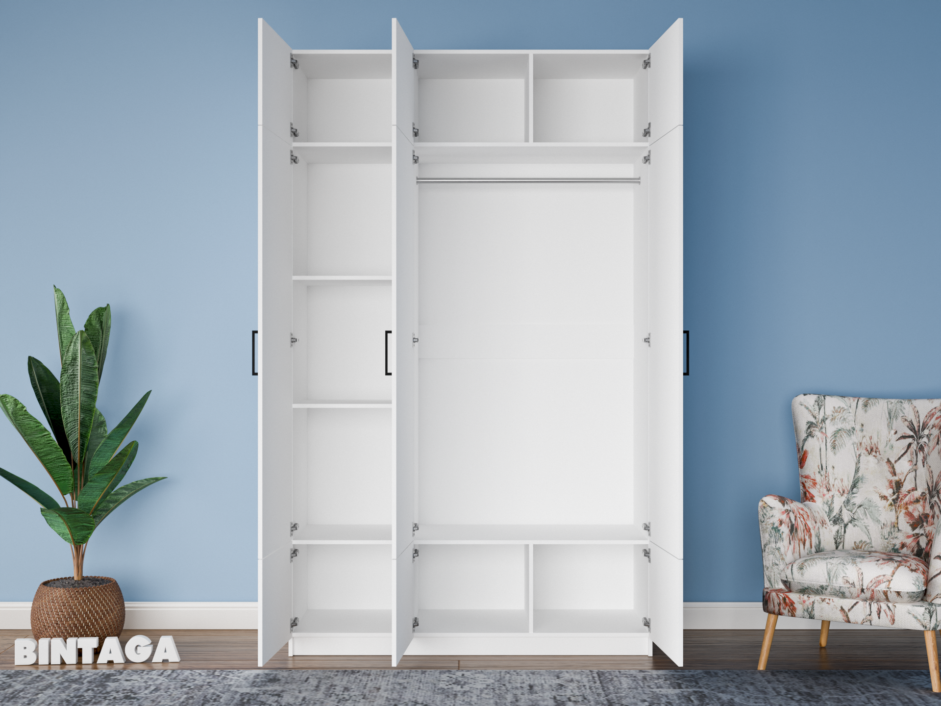 Пакс Рейнсвол 18 white ИКЕА (IKEA) изображение товара