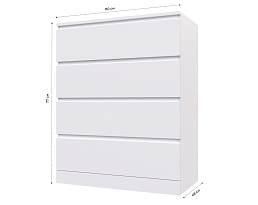 Изображение товара Мальм 16 white ИКЕА (IKEA) на сайте bintaga.ru