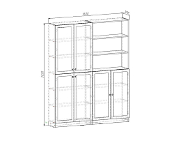 Изображение товара Билли 349 white ИКЕА (IKEA) на сайте bintaga.ru