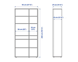 Изображение товара Вихалс 4 white ИКЕА (IKEA) на сайте bintaga.ru