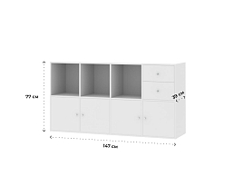 Изображение товара Билли 127 white ИКЕА (IKEA) на сайте bintaga.ru