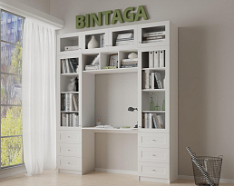 Изображение товара Билли 365 white ИКЕА (IKEA) с рабочим местом на сайте bintaga.ru